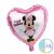 5 darabos 1-es éves rózsaszín Minnie fólia lufi szett