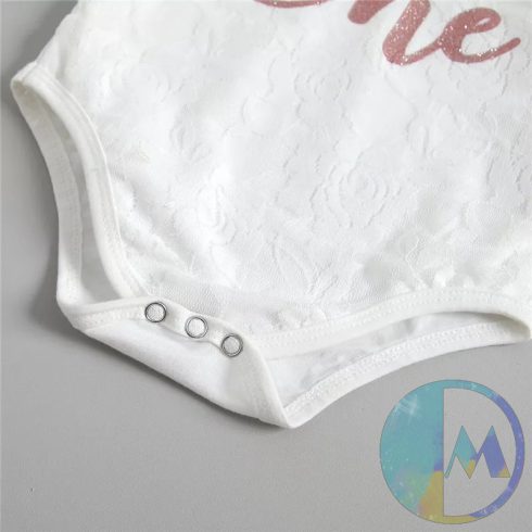 Csipkés hosszú ujjú 3 részes szülinapi szett