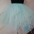 Tépett fazonú menta színű tütü, tüll szoknya