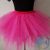 Tépett fazonú pink színű tütü, tüll szoknya