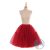 Piros színű „A vonalú” 5 rétegű tütü, tüll szoknya